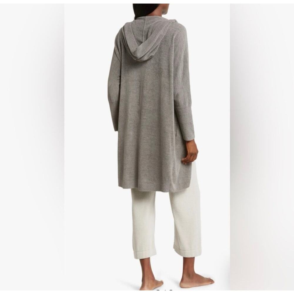 Barefoot Dreams M Hooded Cocoon Cardigan Almond - Picture 5 of 5